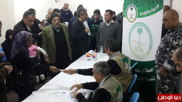 الحملة الوطنية السعودية تتكفل بايواء المزيد من العائلات السورية اللاجئة في صيدا جنوب لبنان