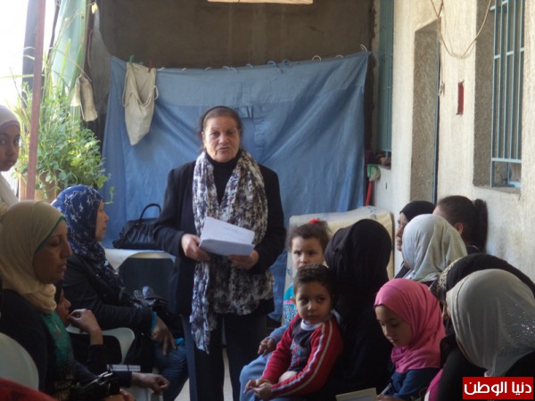 ندوة سياسية للجان المرأة الفلسطينية في عين الحلوة