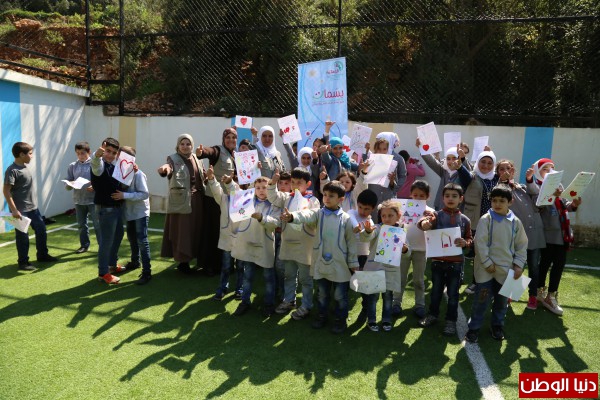 في إطار برنامج "الإغاثية" لتقديم الدعم النفسي للاجئين السوريين