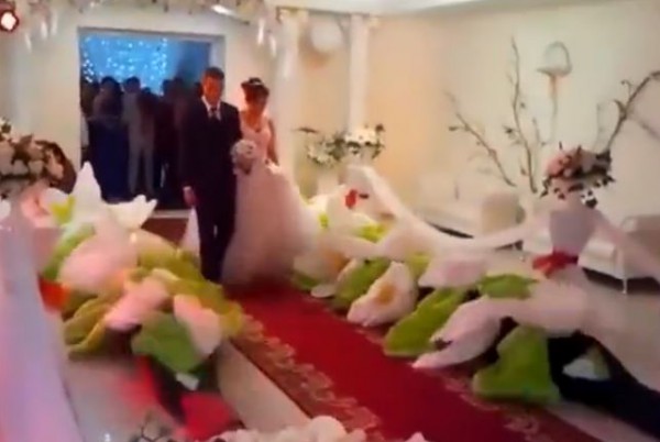 ديكور رائع ليوم الزفاف