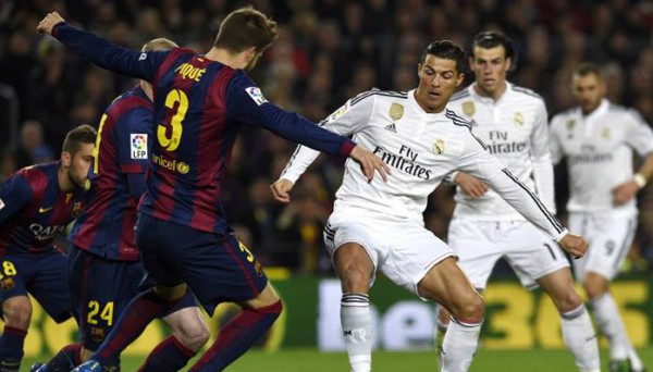 أهداف مباراة برشلونة وريال مدريد
