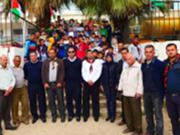 مديرية التربية والتعليم في طوباس تختتم مخيمها الكشفي الأول في الأغوار الشمالية بعنوان "أغوارنا لنا"
