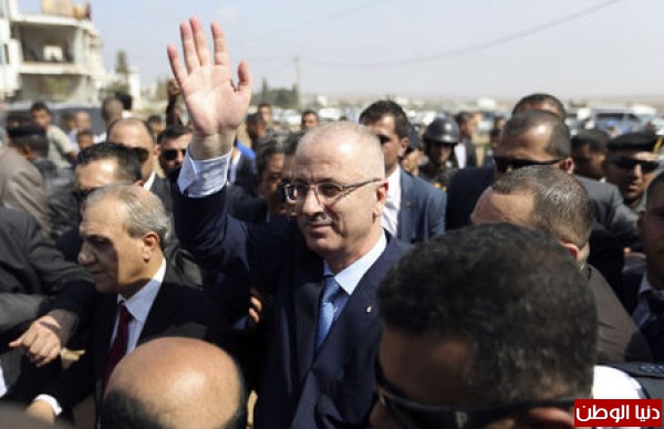 وصول 4 ضباط  من حرس الرئاسة للقطاع :رئيس الحكومة د.رامي الحمد الله في زيارة مفاجئة الى غزة