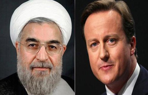 روحاني وكاميرون يعربان عن التزامهما بالتوصل لاتفاق "نووي"