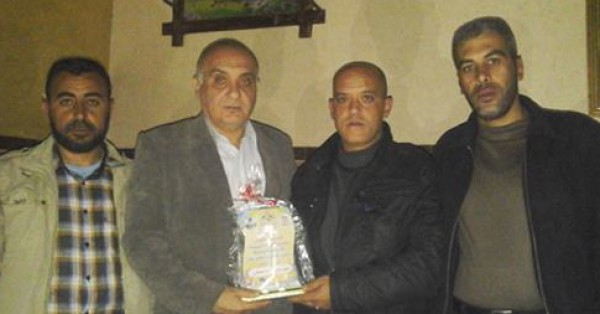 اللجنة الإجتماعية مجموعات الشهيد حسين عبيات تزور الأخ المناضل نبيل برزق