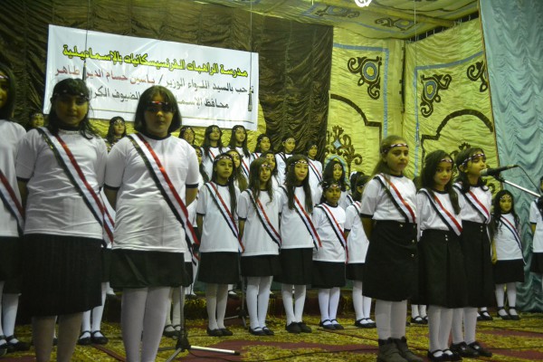محافظ الإسماعيلية يشهد الحفل السنوى لمدرسة الراهبات الفرنسيسكانيات