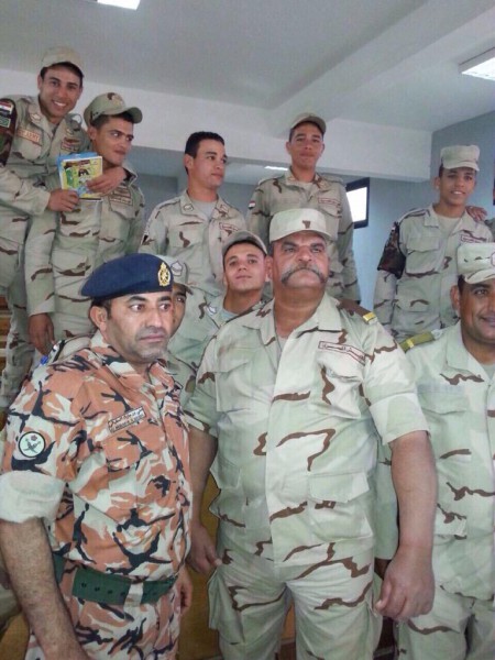 صورة جندى مصرى تشعل مواقع التواصل