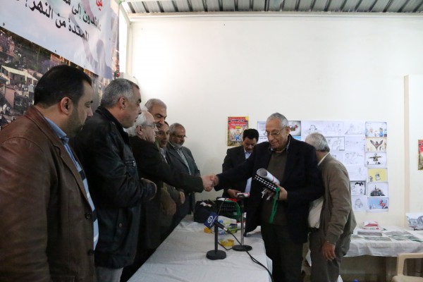 جمعية الصداقة الفلسطينية الايرانية تقيم ندوة تكريمية قاعة رابطة "ترشيحا" بمخيم برج البراجنة