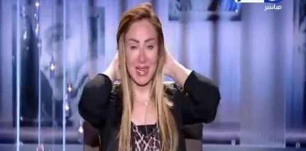 بالفيديو: انهيار ريهام سعيد من البكاء على الهواء