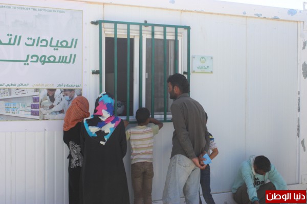 العيادات التخصصية السعودية تعاين 1387 حالة مرضية من السوريين في الزعتري خلال الاسبوع 117
