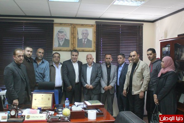 حركة فتح بسلفيت تكرم العقيد إياد بركات
