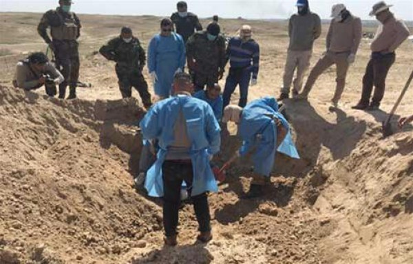 مصدر أمنى عراقى: العثور على 157 جثة فى مقابر جماعية والقصور الرئاسية بتكريت