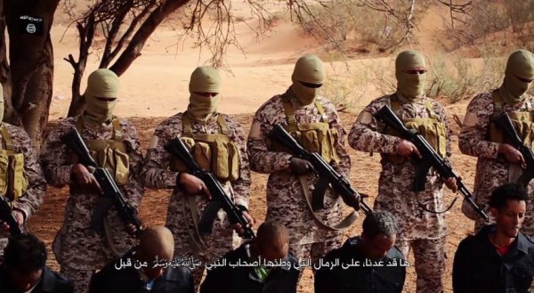 بالفيديو.. داعش يعدم 28 إثيوبياً مسيحياً في ليبيا