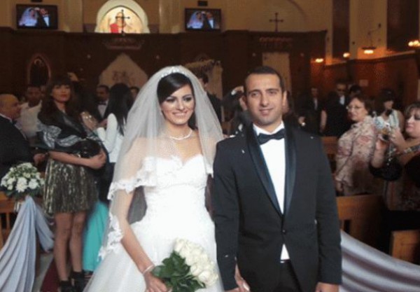 شاهدوا : صور زفاف ملكة جمال مصر