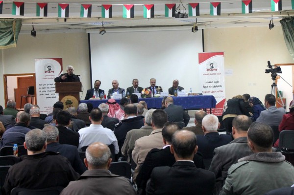 وزارة الثقافة وهيئة مكافحة الفساد ينظمان لقاءً ادبيا في محافظة سلفيت