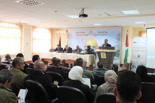 محافظة سلفيت تنظم ندوة بالتعاون مع معهد اريج للبحوث التطبيقية