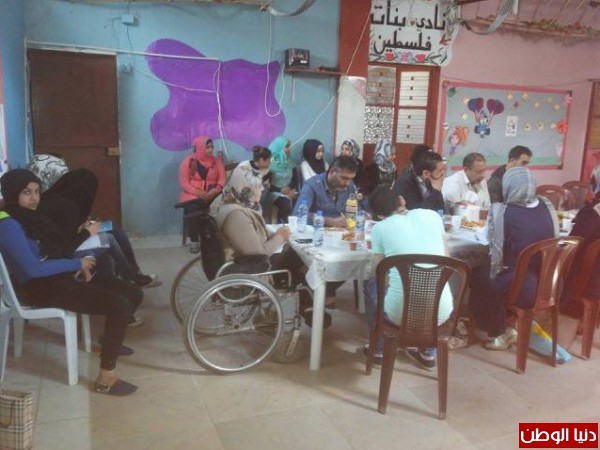 ناشط تنظم ورشة عمل بعنوان "النازحون الفلسطينيّون من سوريا- واقع- تحدّيات وآفاق- دور المجتمع المحلّي"
