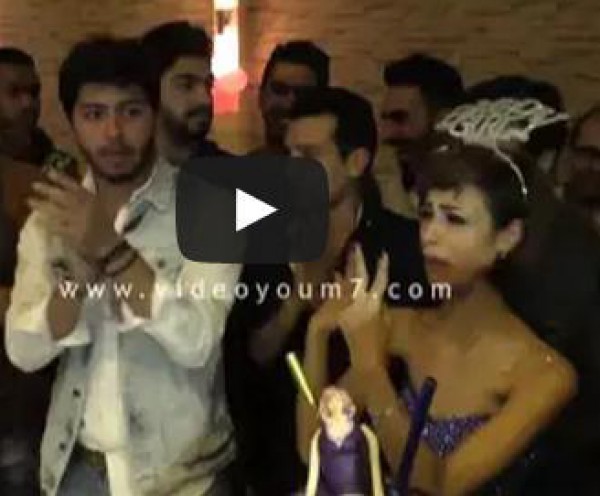 حفل عيد ميلاد رنا سماحة مطربة ستار أكاديمى