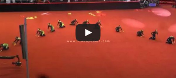 عروض رقص باليه فى إحتفالية عيد تحرير سيناء بإستاد القاهرة
