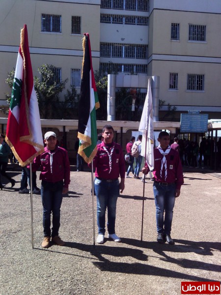 الكشافة الفلسطينية تشارك في إفتتاح الأولمبياد الفلسطيني في لبنان