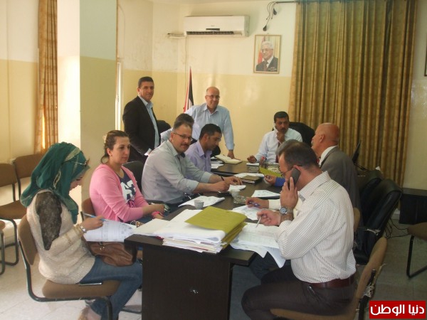 اللجنة الإقليمية للتخطيط والبناء في محافظة جنين تعقد جلستها رقم 13/2015