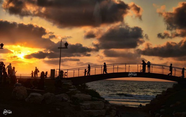 غروب من يافا