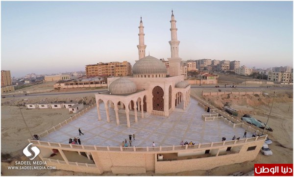 صور جوية من شاطئ بحر غزة - السودانية