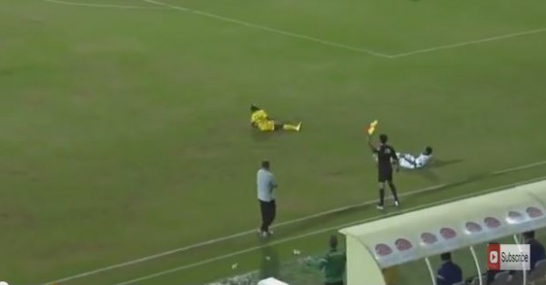 لاعب سعودي يصاب إصابة بالغة في مباراة