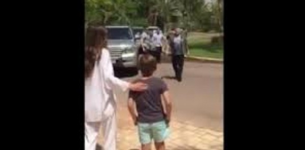 بالفيديو: الملكة رانيا تنشر لحظة استقبالها لزوجها بعد غياب