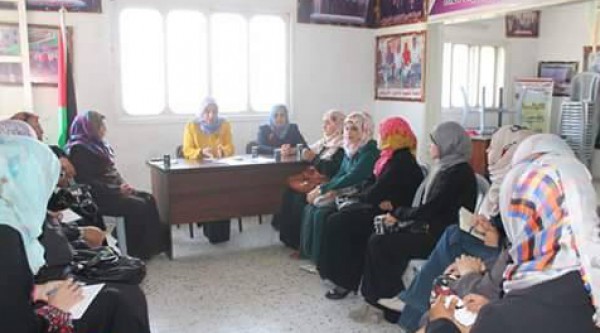 تشكيل دائرة المرأة باللجنة الشعبية للاجئين بخان يونس