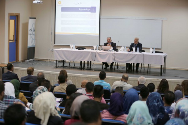 جامعة بيرزيت وسلطة النقد الفلسطينية تنظمان محاضرة عامة حول السياسة الاحترازية في فلسطين