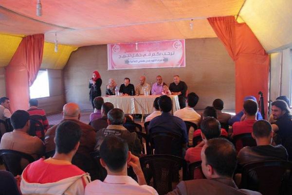 اللجنة الإعلامية للجبهة الشعبية محافظة شمال غزة تحتفل بتخريج دورات الشهيد غسان كنفاني الإعلامية