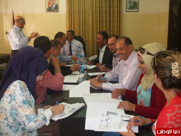اللجنة الإقليمية للتخطيط والبناء في محافظة جنين تعقد جلستها رقم 14/2015