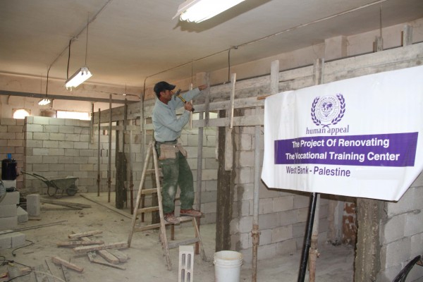 افتتاح مركز التدريب المهني في محافظة جنين