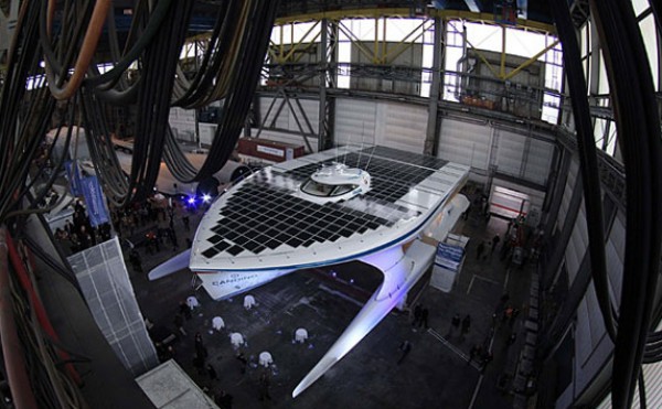 أضخم سفينة تعمل بالطاقة الشمسية في العالم