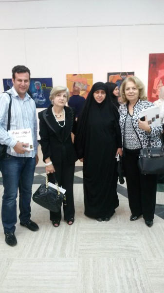المركز الثقافي العراقي في بيروت ينظم معضا تشكيليا بعنوان "بيروت بغداد رسالة محبة"