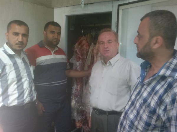 إتلاف 240 كيلو لحم بقري فاسد في محافظة رفح