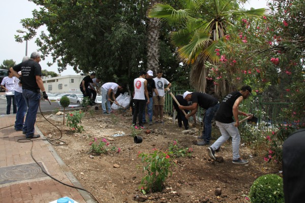 جمعية سنبدأ في الناصرة تنظم يومي عمل تطوعي في المستشفى الفرنسي