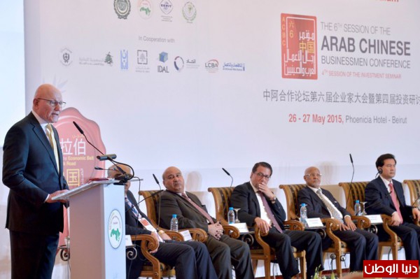 سلام في افتتاح مؤتمر رجال الأعمال العرب والصينيين: الاعتدال والتوافق مسار وحيد لتحقيق السلام