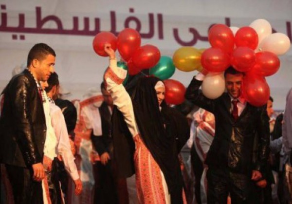 غزة: زفاف جماعي لـ4000 عريس وعروس غدًا