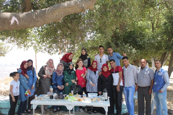 محافظة سلفيت بالتعاون مع وكالة الغوث الدولية تنظم يوم ترفيهي لفريق شبابنا