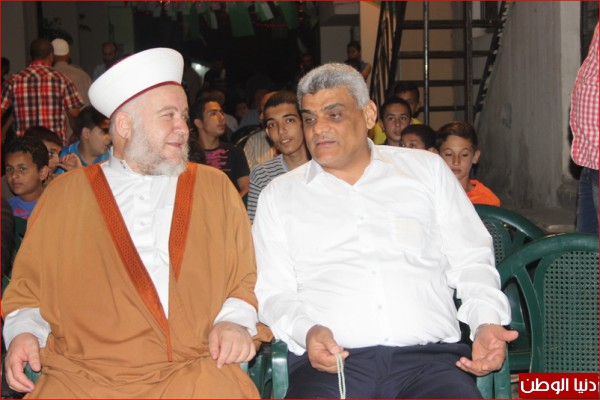 حركة حماس تستقبل شهر رمضان المبارك في مخيم البص بإحتفال ديني