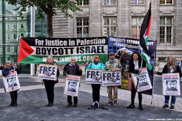 دعما لخضر عدنان..انطلاق فعالية تضامنية مشتركة في فلسطين وبريطانيا