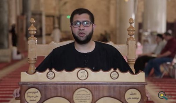 الشيخ ضياء عثمان والحلقة الرابعة من سلسلة " دروس من المسجد الاقصى"