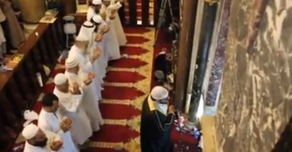 دعاء الشيخ محمد علي العباسي من المسجد الأقصى المبارك