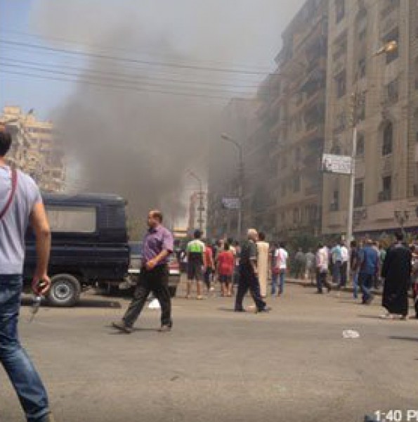 فيديو.. اغتيال النائب العام المصري في سيارته "المصفّحة"..الاخوان تتبنى