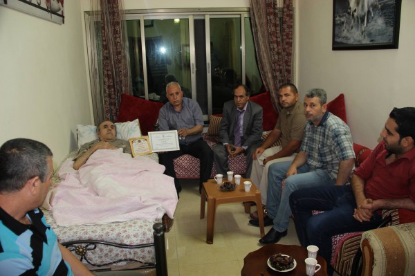 حركة فتح بسلفيت تكرم المعلمين المتقاعدين