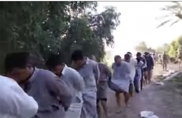 فيديو يكشف تنكيل الجيش العراقي بمعتقلين سنّة