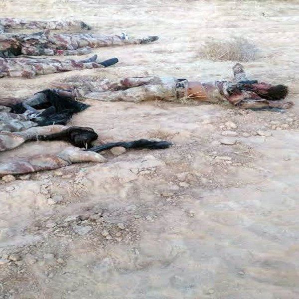 الجيش ينشر صور لجثث الإرهابيين في سيناء .. والمتحدث العسكري : الاعلام المصري وقع في الفخ