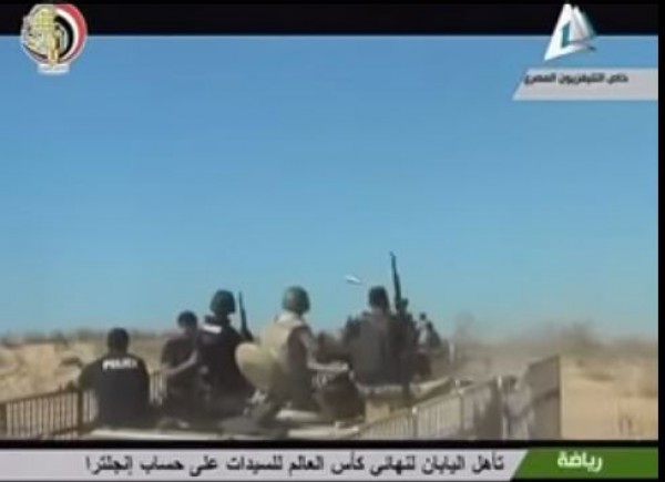 الشئون المعنوية للقوات المسلحة المصرية تعرض تقريراً مصوراً للعمليات العسكرية بسيناء